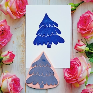 Weihnachtsbaum Stempel – Festliche Feiertage Kiefer Stempel für Scrapbooking, Journaling, Geschenkverpackung, Kartenherstellung & DIY Bastelprojekte