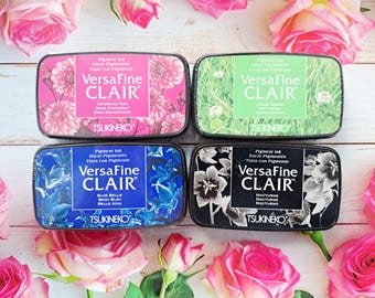 VersaFine Clair 顔料インクパッド - 月猫細密インク