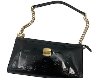 MCM Munich Mini Bag Handbag Handtasche Handtasche Tasche Handbag Shoulder crossbody tragetasche