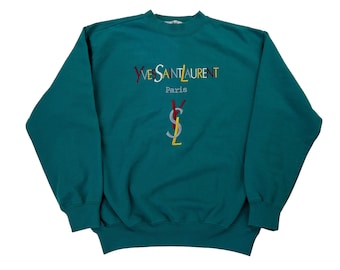 Vintage YSL Yves Saint Laurent Pullover - Damen M