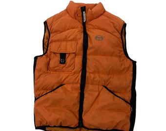 Sergio Tacchini Puffer Vest / Gilet - S  Outerwear Padded Down Coat Puffa Outdoor Winter Bomber Jacke Daunenjacke winter