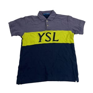 Men Ysl Polo Shirt - Etsy