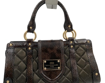Vintage Y2k Early 2000s Chloe Paddington Satchel Leather Shoulder