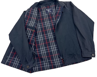 Burberry Windbreaker Harrington - Men S Light Jacket Windproof Zip Weather lightweight Outerwear Outdoor wind jacke