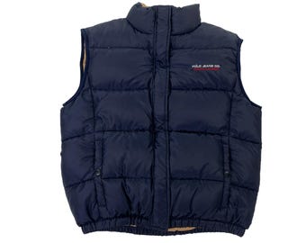 Ralph Lauren Polo Jeans Puffer Gilet Vest - Women XS / S Daunenjacke Down Coat Puffa Outdoor Winter Outerwear Jacke outerwear