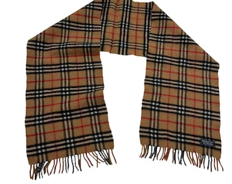 Burberry London Lambswool Wool Scarf Schal Muffler Mütze Beanie Hut Wollmütze Baseball Kappe muffler schal tuch wrap Knit Cap Hat