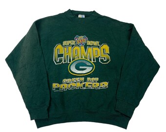 Greenbay Packers Super Bowl XXXI Sweater - XL Sweatshirt Pullover Hoodie Crewneck Cozy Warm Knit Men Women streetwear