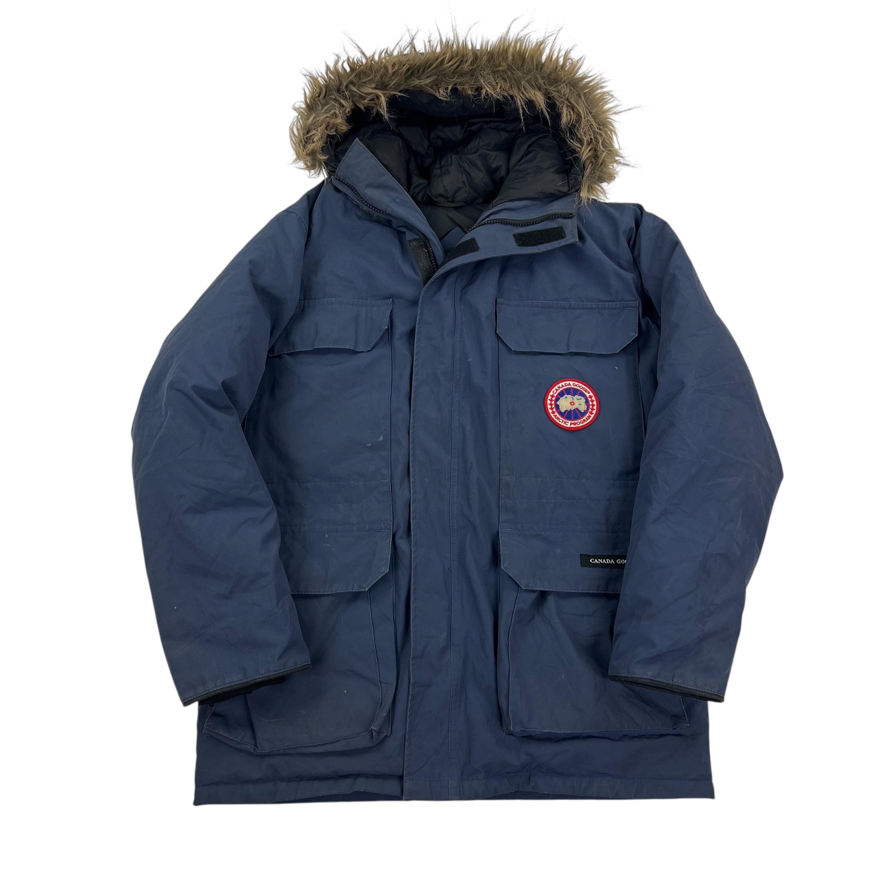   アークティックプログラム ダウンジャケット ネイビー CANADA GOOSE アークティックプログラム ダウンジャケット ブルー