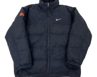 Vintage Nike ACG Puffer Jacket - XL  Outerwear Padded Down Coat Puffa Outdoor Winter Bomber Jacke Daunenjacke winter