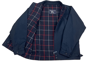 Burberry Windbreaker Harrington - Men M Light Jacket Windproof Zip Weather lightweight Outerwear Outdoor wind jacke