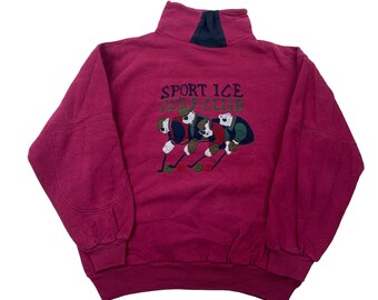 Iceberg Sport Ice "Golf Club" Sweater - M Sweatshirt Pullover Hoodie Crewneck Cozy Warm Knit Men Women streetwear