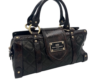 Vintage Balenciaga Paris Bag Handbag Handtasche Tasche Handbag Shoulder crossbody tragetasche