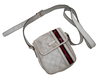 Gucci GG Canvas Crossbody Sidebag Shoulder Bag Handtasche Tasche Handbag Shoulder crossbody tragetasche