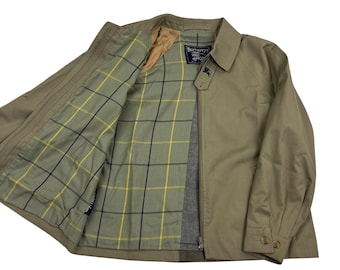 Burberry Windbreaker Harrington - Women S Light Jacket Windproof Zip Weather lightweight Outerwear Outdoor wind jacke