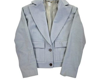 Vintage Gianni Versace Couture Blazer - Women S Light Jacket Windproof Zip Weather lightweight Outerwear Outdoor wind jacke