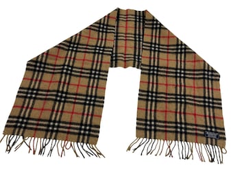Burberry London Cashmere Kashmir Wool Scarf Schal Muffler Mütze Beanie Hut Wollmütze Baseball Kappe muffler schal tuch wrap Knit Cap Hat