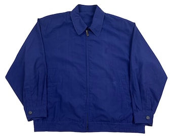 YSL (Yves Saint Laurent) Windbreaker Harrington - Men L Light Jacket Windproof Zip Weather lightweight Outerwear Outdoor wind jacke