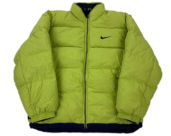 Nike Reverse Puffer Wendejacke - M  Outerwear Padded Down Coat Puffa Outdoor Winter Bomber Jacke Daunenjacke winter