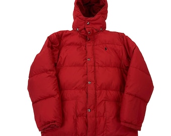Polo Ralph Lauren Puffer Jacket - Youth XL / Men S Daunenjacke Down Coat Puffa Outdoor Winter Outerwear Jacke outerwear