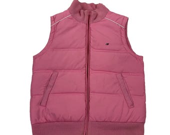 Tommy Hilfiger Puffer Gilet / Vest - M  Outerwear Padded Down Coat Puffa Outdoor Winter Bomber Jacke Daunenjacke winter