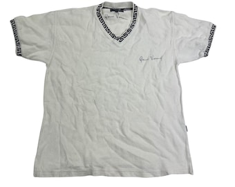 Camiseta clásica de cuello en V Gianni Versace V2