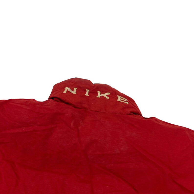 ヴィンテージ ナイキ リバース パファー - S アウター パッド入り ダウン コート パファ アウトドア 冬 ボンバー ジャック Daunenjacke 冬 画像 7