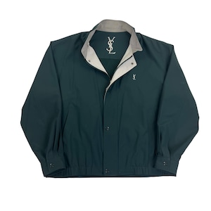 YSL Yves Saint Laurent Windbreaker Harrington Jacket - L Light