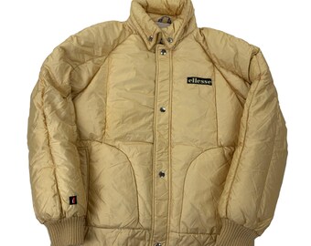Vintage Ellesse Ski Puffer - L  Outerwear Padded Down Coat Puffa Outdoor Winter Bomber Jacke Daunenjacke winter