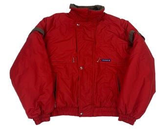 Vintage Colmar Puffer Winter Jacket  Outerwear Padded Down Coat Puffa Outdoor Winter Bomber Jacke Daunenjacke winter