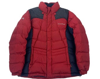 Montbell Puffer Jacket - M  Outerwear Padded Down Coat Puffa Outdoor Winter Bomber Jacke Daunenjacke winter