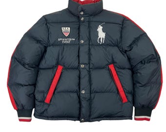 POLO Ralph Lauren 111. USA Olympic Puffer Jacket - S Daunenjacke Down Coat Puffa Outdoor Winter Outerwear Jacke outerwear