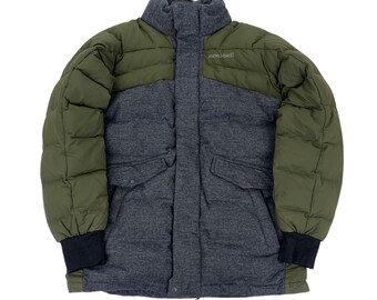 Montbell Puffer Down Coat / Outdoor Jacket - L  Outerwear Padded Down Coat Puffa Outdoor Winter Bomber Jacke Daunenjacke winter