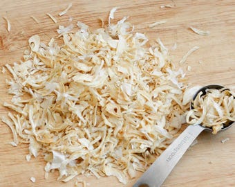 Cebollas secas, Cebolla, Cebolla blanca deshidratada orgánica: Cocina y repostería