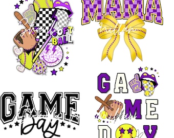 Softball bundle pngs