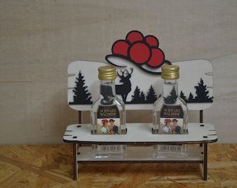 laser cutting gift decoration crafting schnapps bench