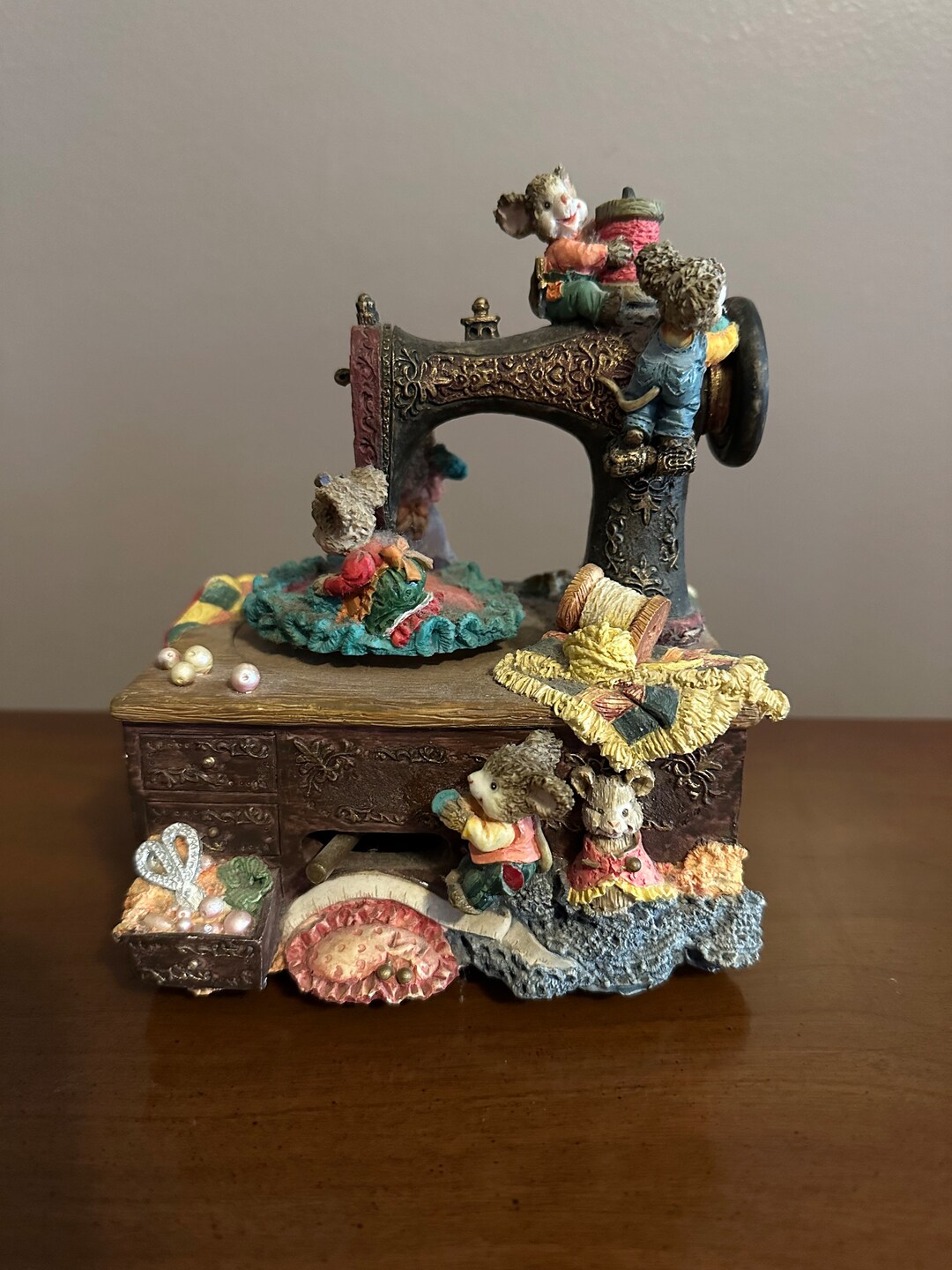 Sewing Machine Music Box Etsy