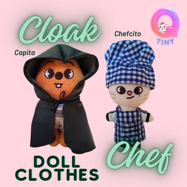 Cloak & Chef Doll HandMade Clothes SKZoo