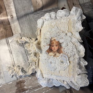 &quot;handgemachtes vintage Junk Journal &quot;&quot;Cottagecore&quot;&quot; a5 Jugendstil Nostalgie Shabby Chic Landhaus Nostalgie romantisch shabby chic&quot;
