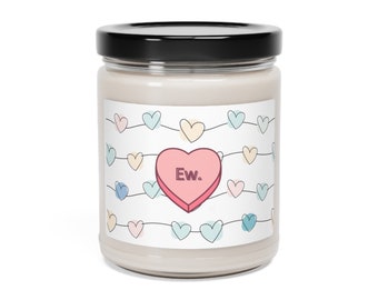 Valentine's Day Scented Soy Candle, 9oz (Ew.)