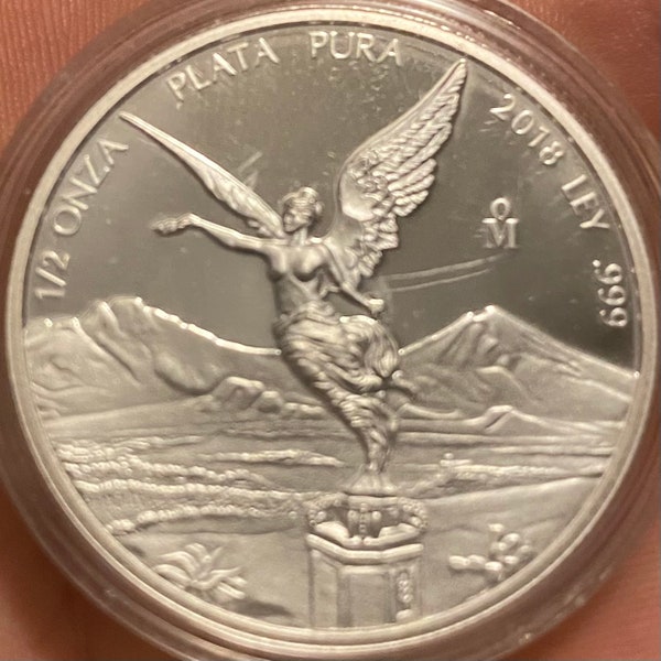 2018 Reverse proof libertad 1/2 oz