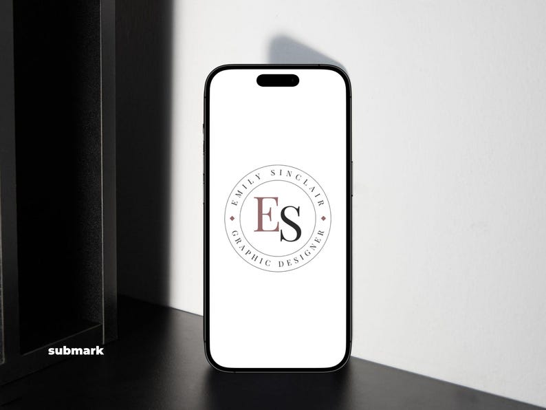 Editable Logo Template | Canva Logo Template | Elegant Logo Template