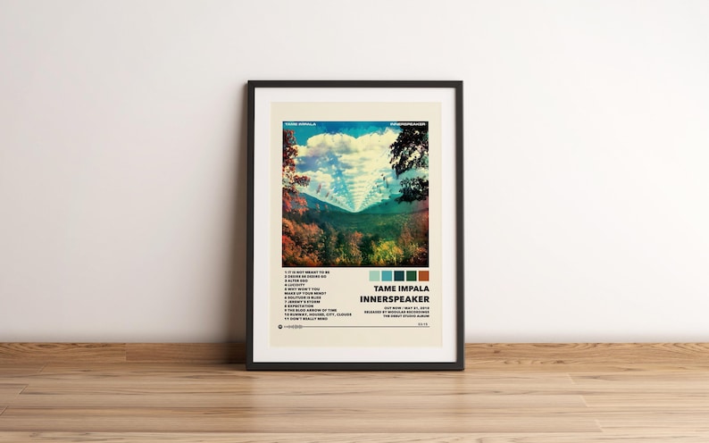 Innerspeaker Tame Impala Poster / Innerspeaker Poster / Album Cover / Poster Print ...