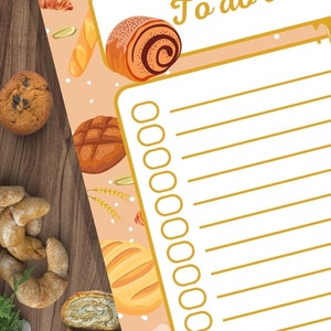 To Do Lists x4 DO THE FOOD Printable image 7