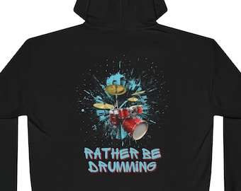 Drumming Passion Hoodie: Umweltfreundliches musikalisches Geschenk