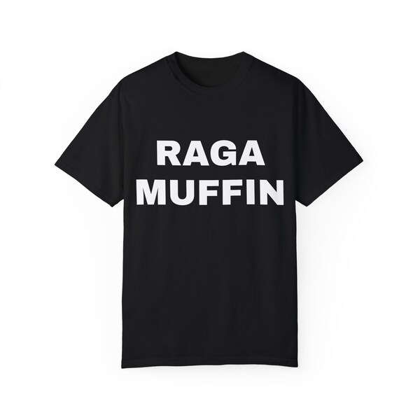 RAGAMUFFIN T-Shirt based on vintage Rich Mullins 1986 self-titled debut album cover Unisex Garment-Dyed T-shirt