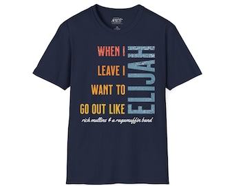 Rich Mullins Elijah T-Shirt: Retro Grunge Christian Music Fan Tee