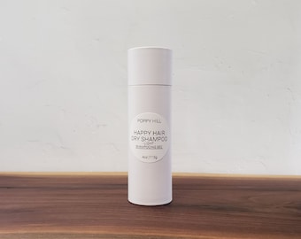 Shampooing sec | cheveux clairs, petite quantité, shampooing sec végétalien sans talc, adapté aux peaux sensibles, poudre d'arrow-root, emballage respectueux de l'environnement