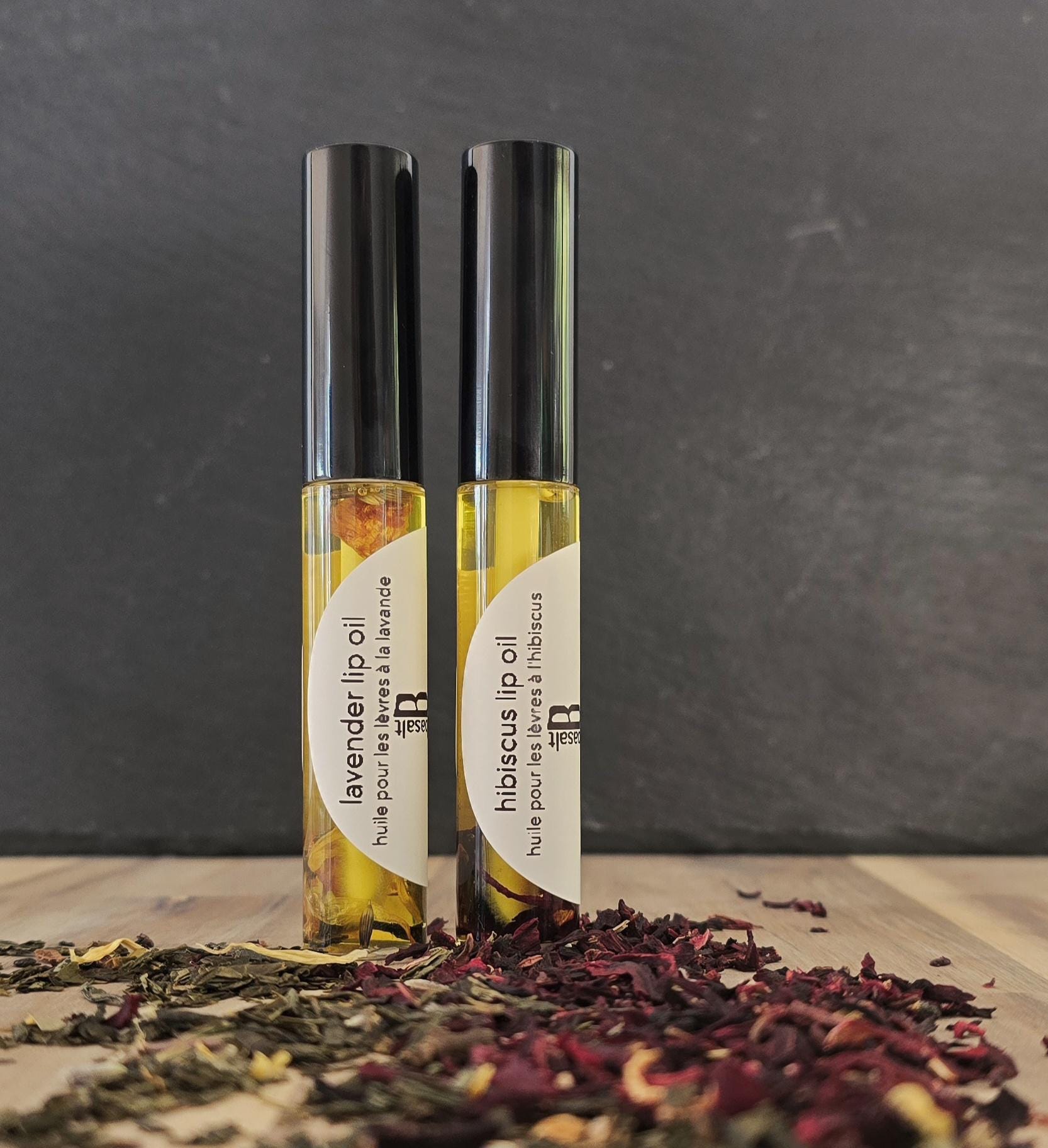 Botanical Lip Oil | Natural Hydrating Lip Treatment - Vitamin Rich