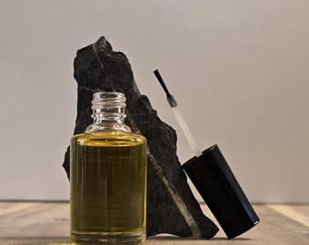 Cuticle Oil w/ Rose Geranium + Pomegranate Oil | Nourishing Nails - Vitamin Rich - Natural Cuticle Care - Strengthening Nails - Lovely Gift