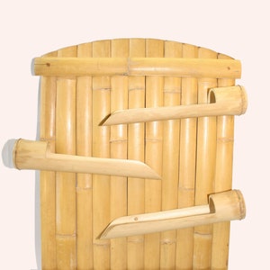 屋内/屋外噴水パネル、巨大な竹の杖、長さ 45 cm x 高さ 54 cm、リストにはパネルのみが含まれます